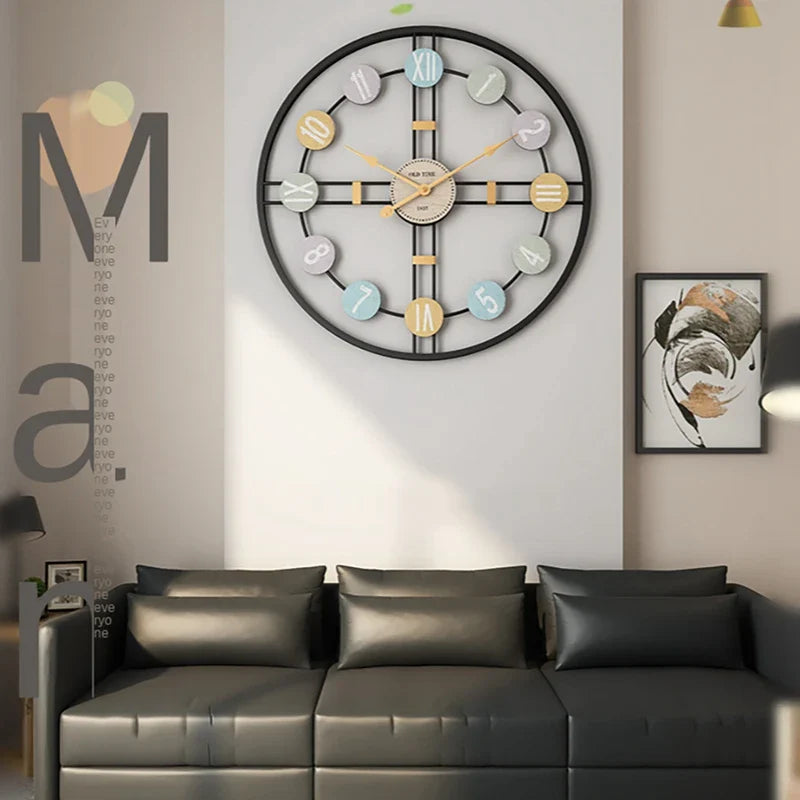 TimelessSteel | Vintage Large Wall Clock