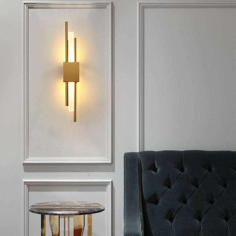 Metal Wall Lights | Slim Contemporary Adjustable Wall Sconces