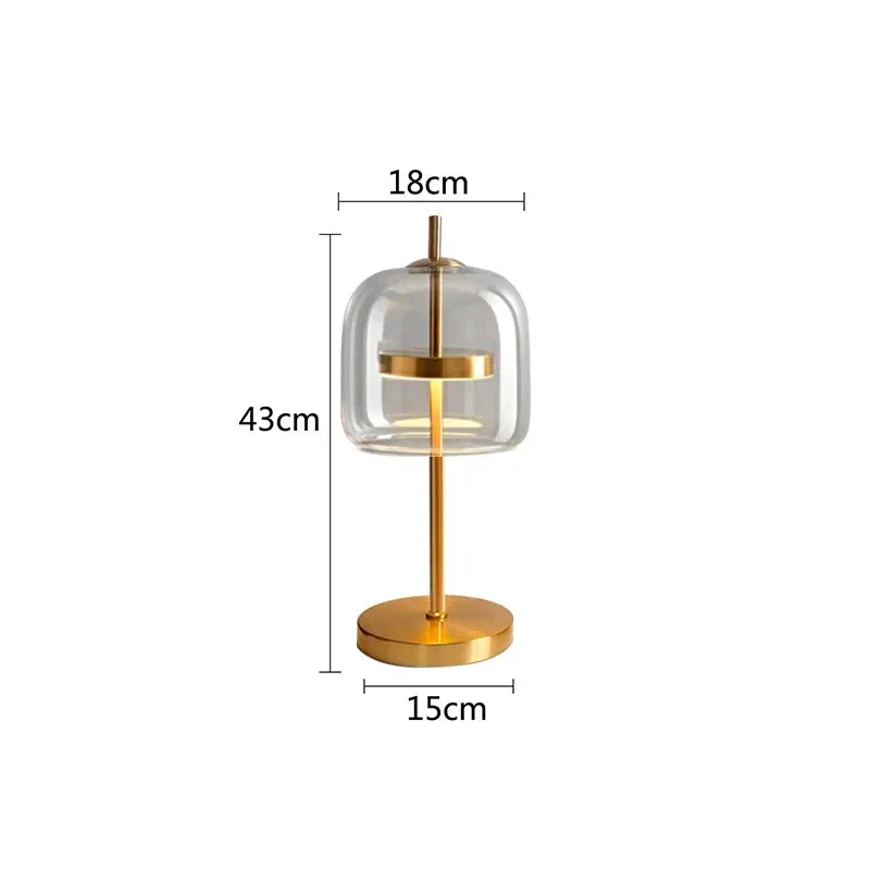 PostModernic | Glass Table Lamp