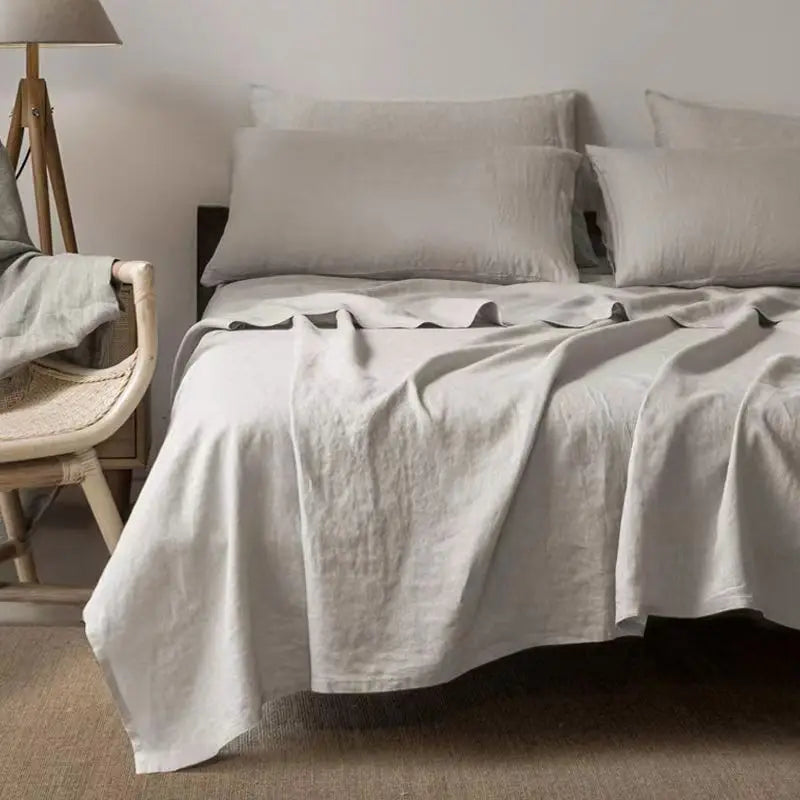 BreathEasy | Breathable Bed Sheets Made of Pure Linen