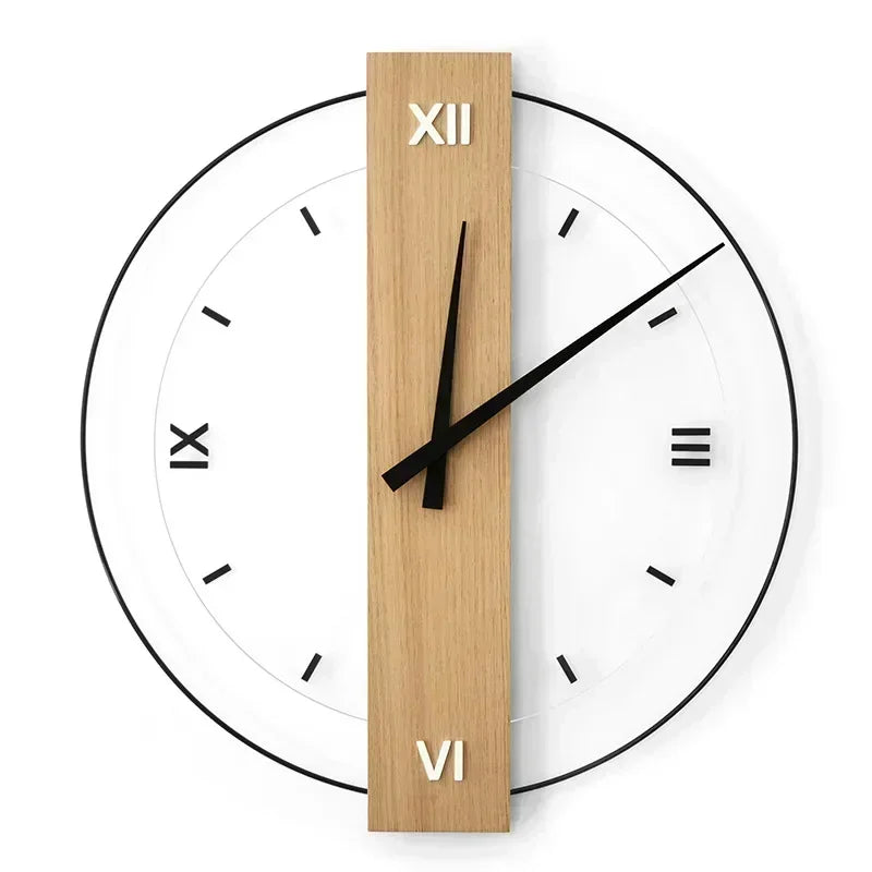 SilentOak | Silent Wooden Wall Clock