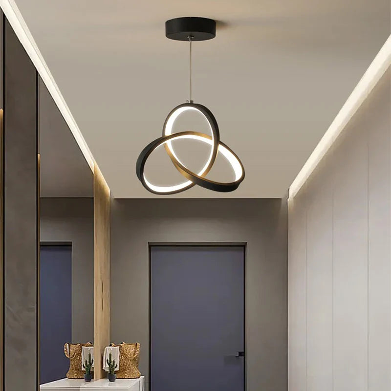 GleamGlow | Contemporary Pendant Light for Bedroom and More