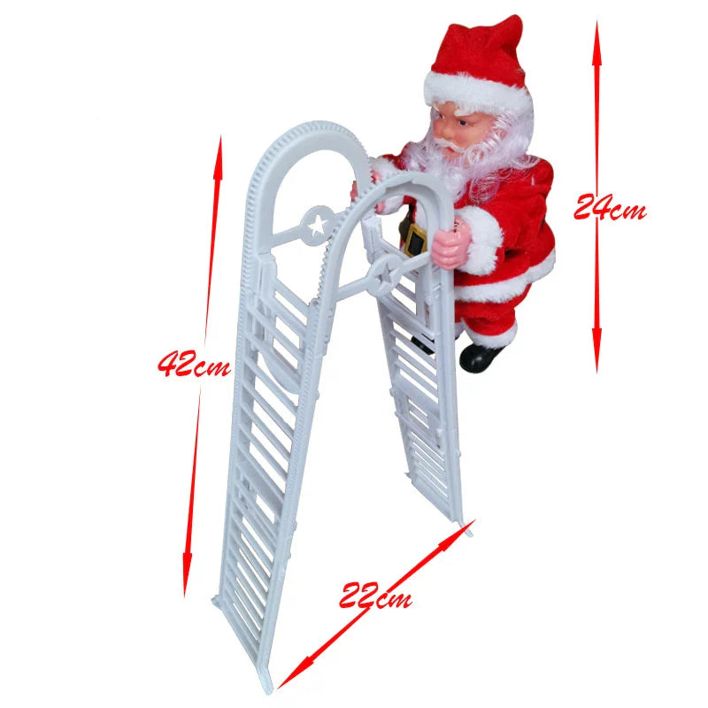 Santa Musical | Ladder Ornament