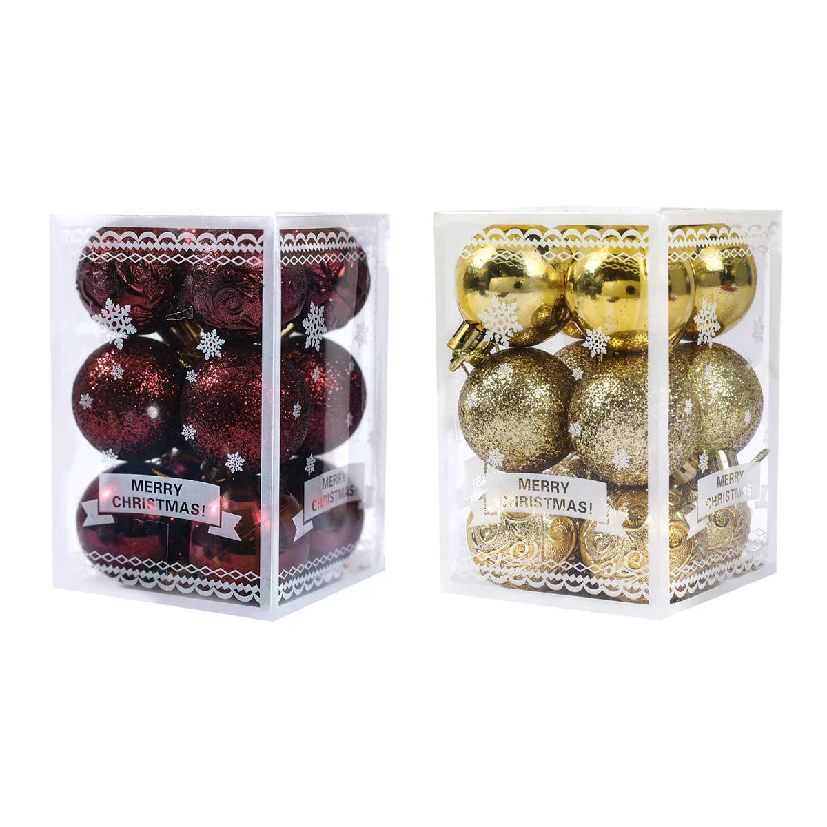 BrightChristmas | Elegant Christmas Tree Ball Ornaments