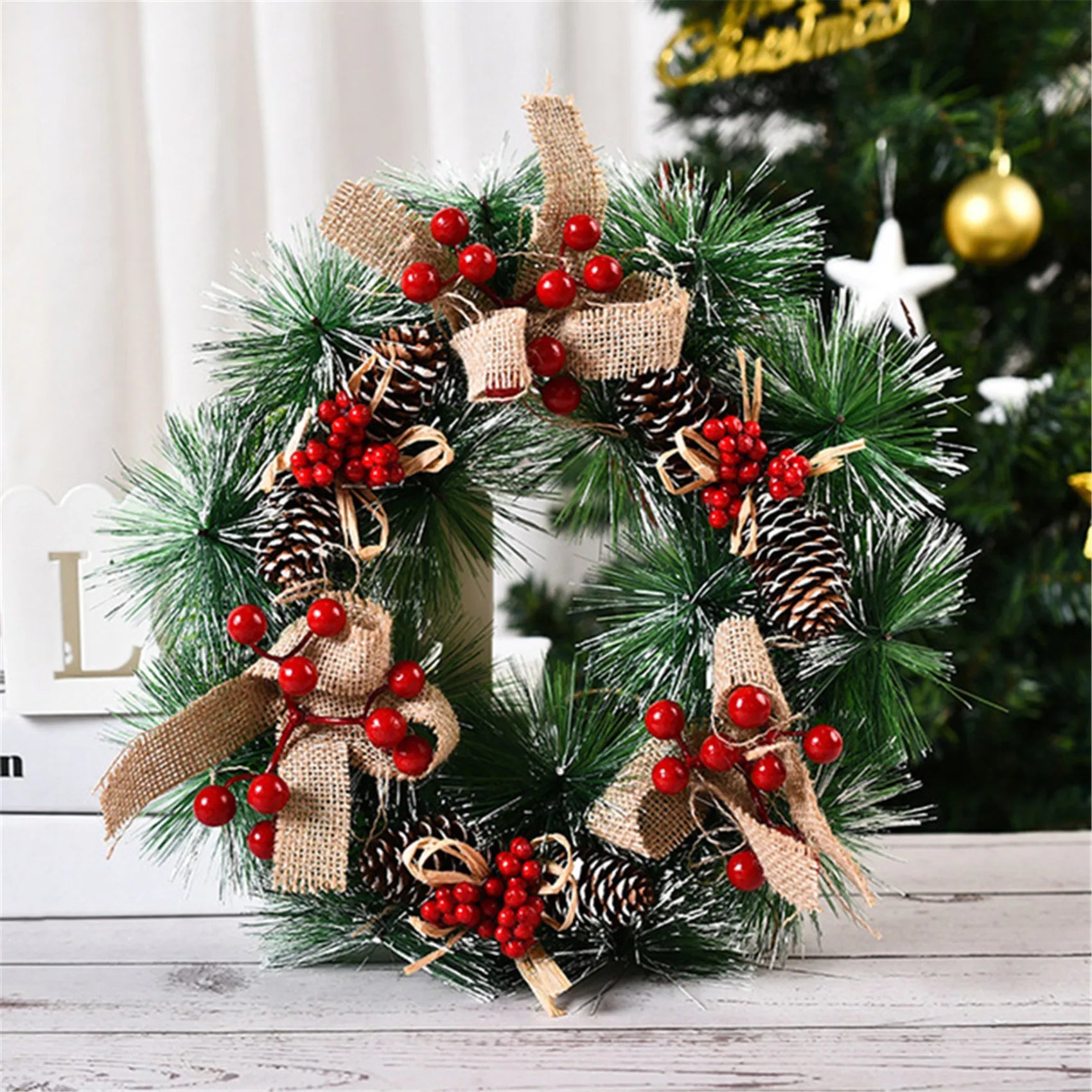 HollyChristmas | Pine Cone Garland