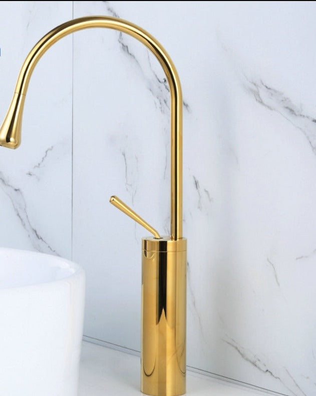 Drop Style Bathroom Sink Faucet | Sleek Modern Design and Functionality