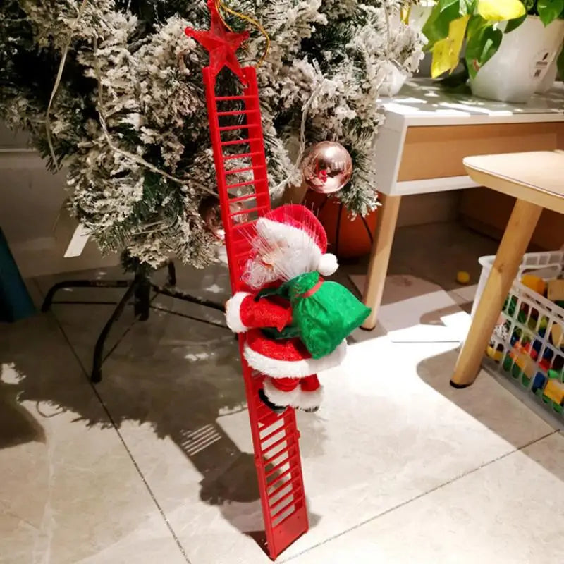 Santa Musical | Ladder Ornament