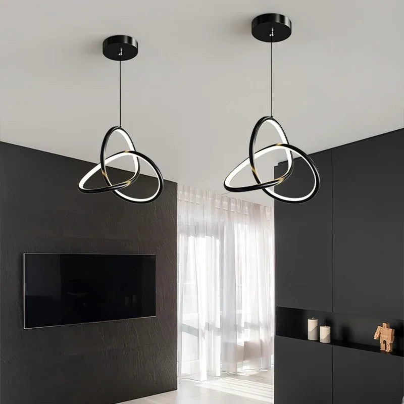 GleamGlow | Contemporary Pendant Light for Bedroom and More