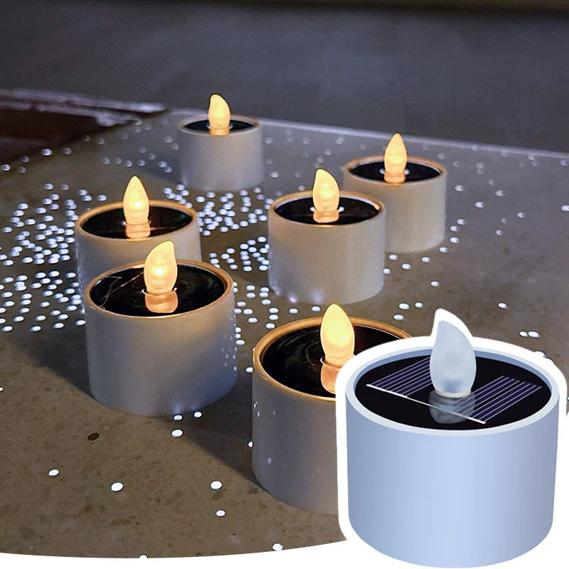 AmbianceFlicker - Solar Candles for Outdoor Decorations