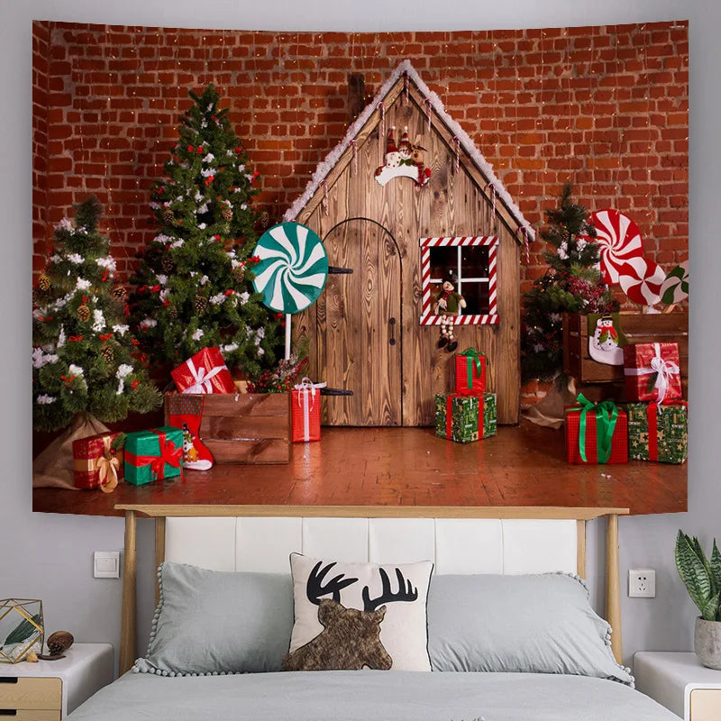 FestiveScape | Christmas Large Tapestry