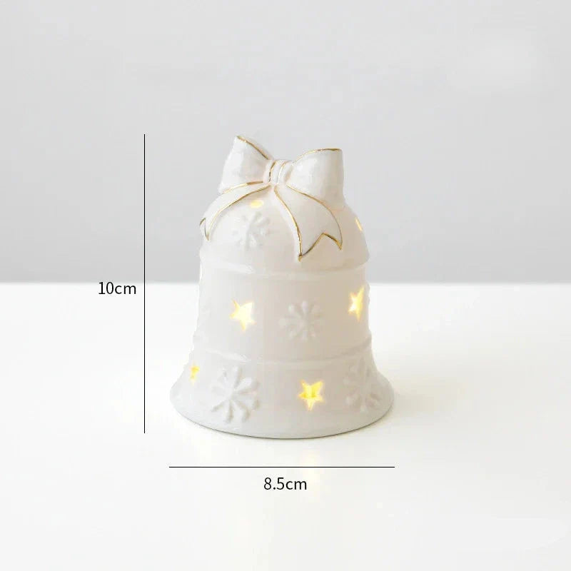 Snowman Glow - Ceramic Light-up Snowman