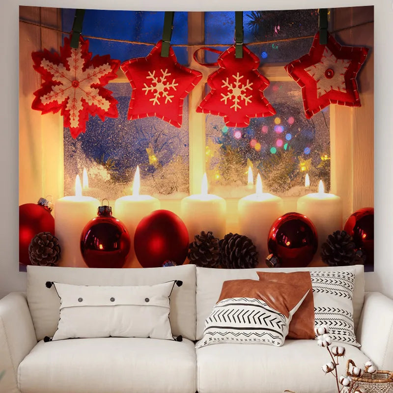 FestiveScape | Christmas Large Tapestry