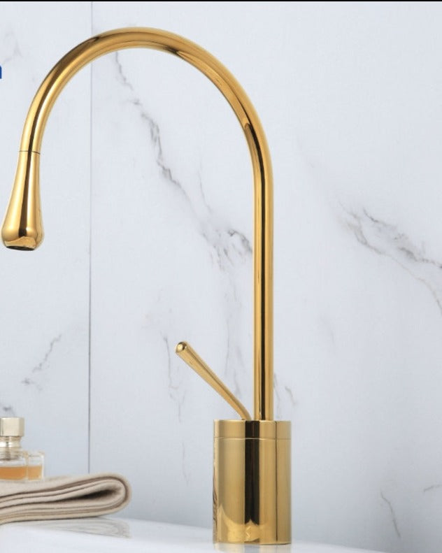 Drop Style Bathroom Sink Faucet | Sleek Modern Design and Functionality