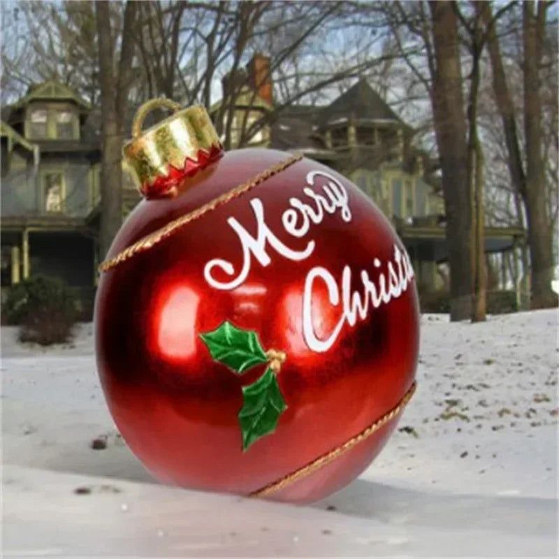 Outdoor Ornament | Huge Inflatable PVC Christmas Ball