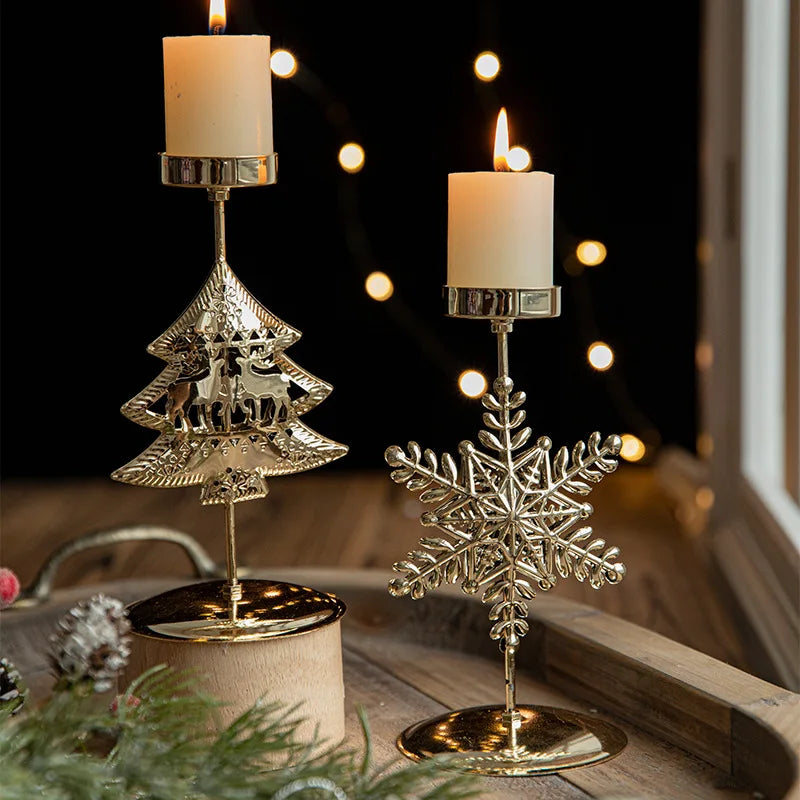 Glow - Star and Christmas Tree Candle Holder