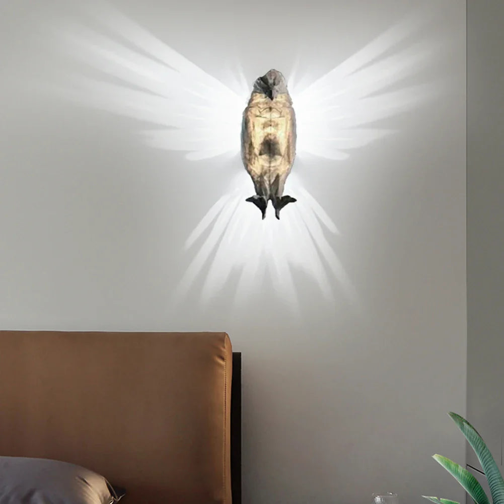 EtherealWings | Modern Animal Wall Sconce Collection