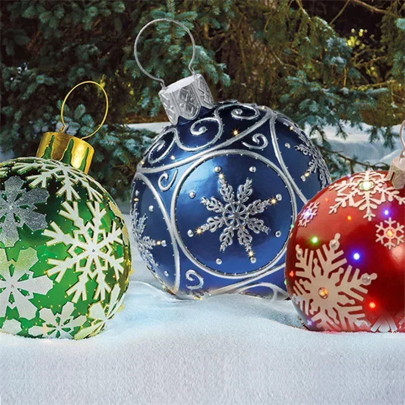 Outdoor Ornament | Huge Inflatable PVC Christmas Ball