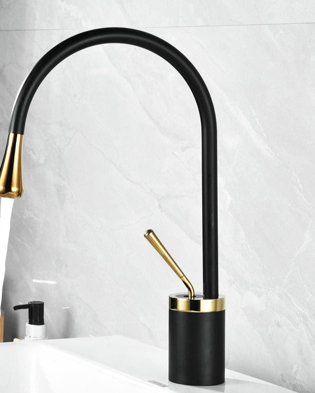 Drop Style Bathroom Sink Faucet | Sleek Modern Design and Functionality