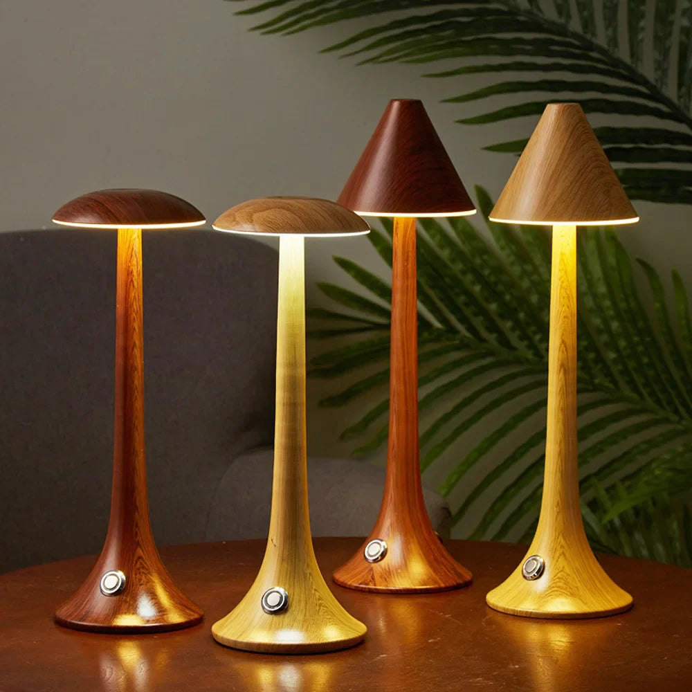 GlowShroom | Rechargeable Table Lamp