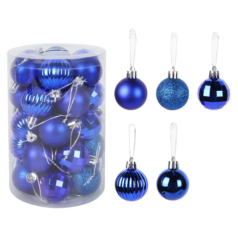 VibrantHoliday | Christmas Tree Bauble Ornament Set