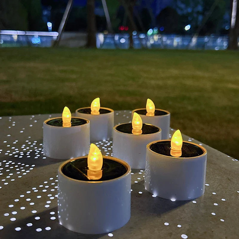 AmbianceFlicker - Solar Candles for Outdoor Decorations