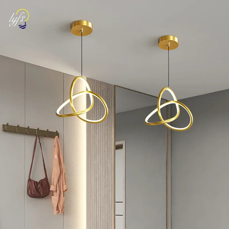 GleamGlow | Contemporary Pendant Light for Bedroom and More