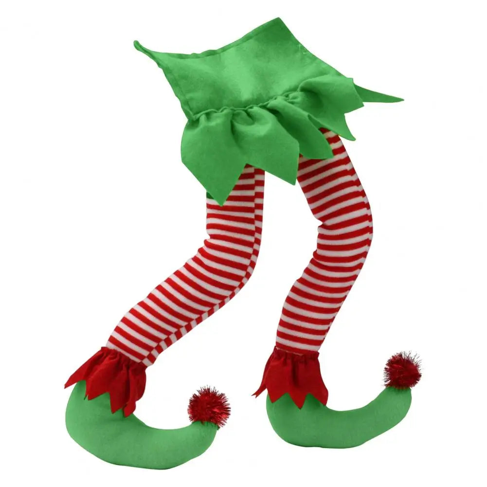 Elf Legs - Plush Elf Legs for Christmas Decorations