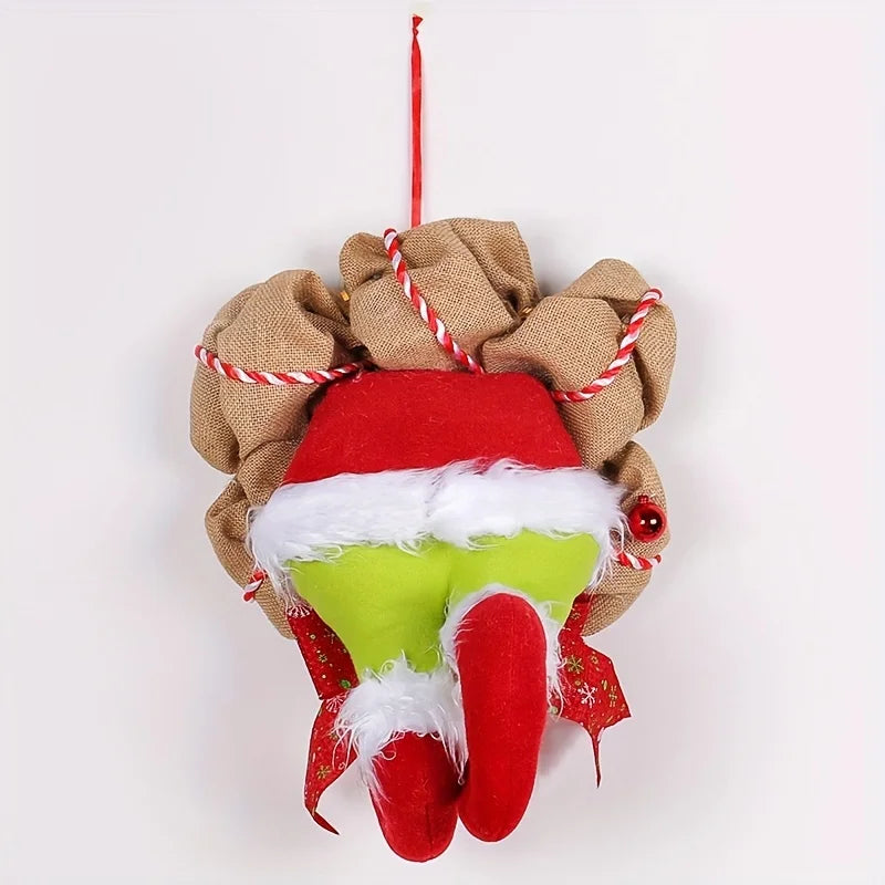 Elf Leg Wreath - Christmas Wreath with Elf Legs