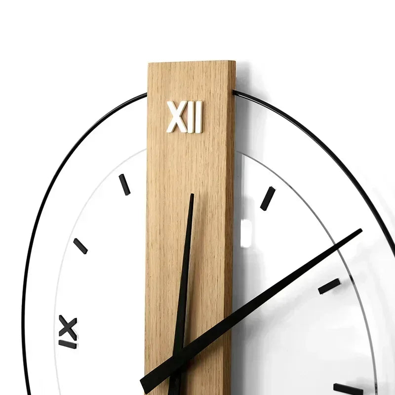 SilentOak | Silent Wooden Wall Clock