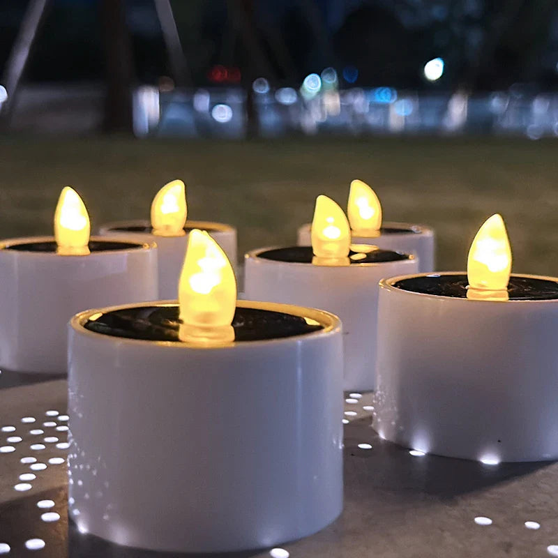 AmbianceFlicker - Solar Candles for Outdoor Decorations