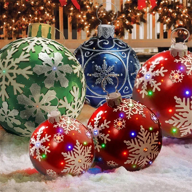 Outdoor Ornament | Huge Inflatable PVC Christmas Ball