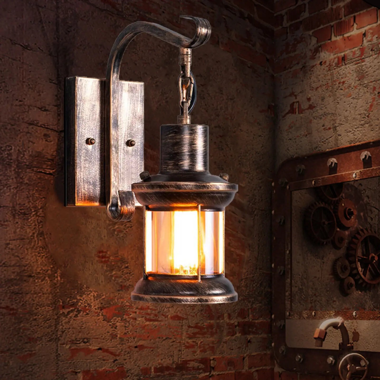 VintageCharm | Antique Wall Lamp for Loft and Interior Spaces