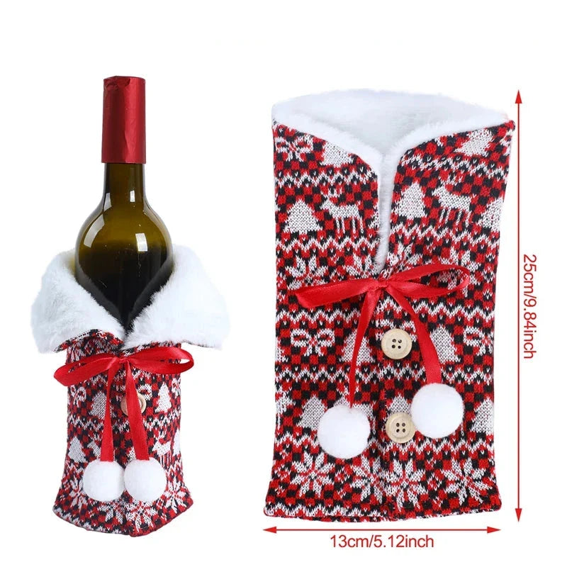 Wine Warmer - Wine Bottle Cover for Christmas