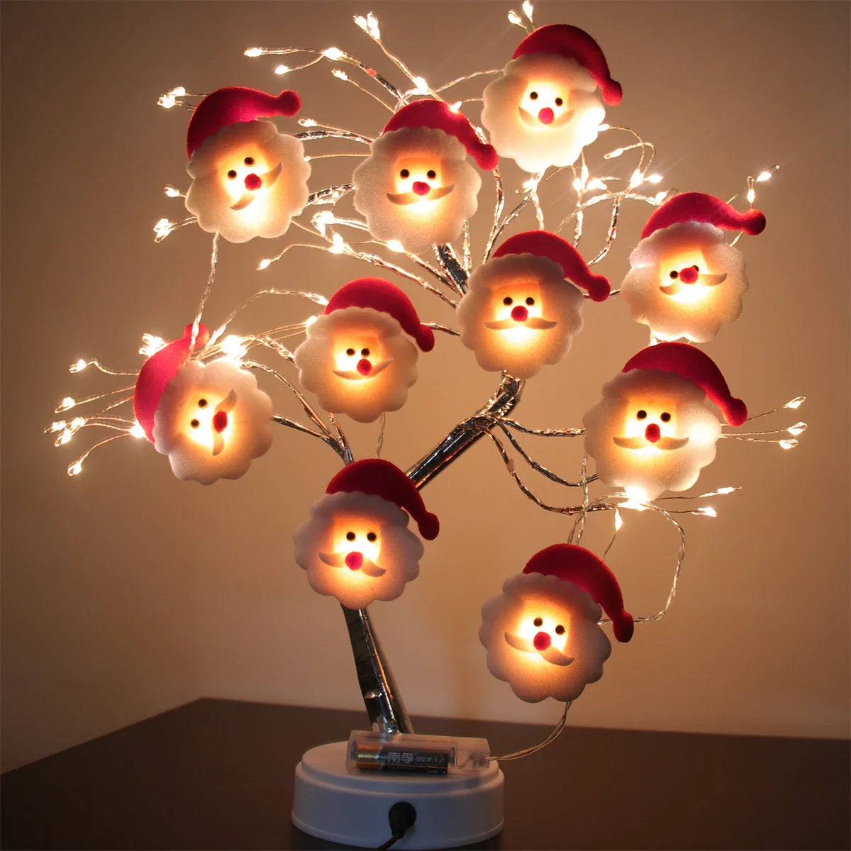 SnowmanGlow - Christmas Light Garland