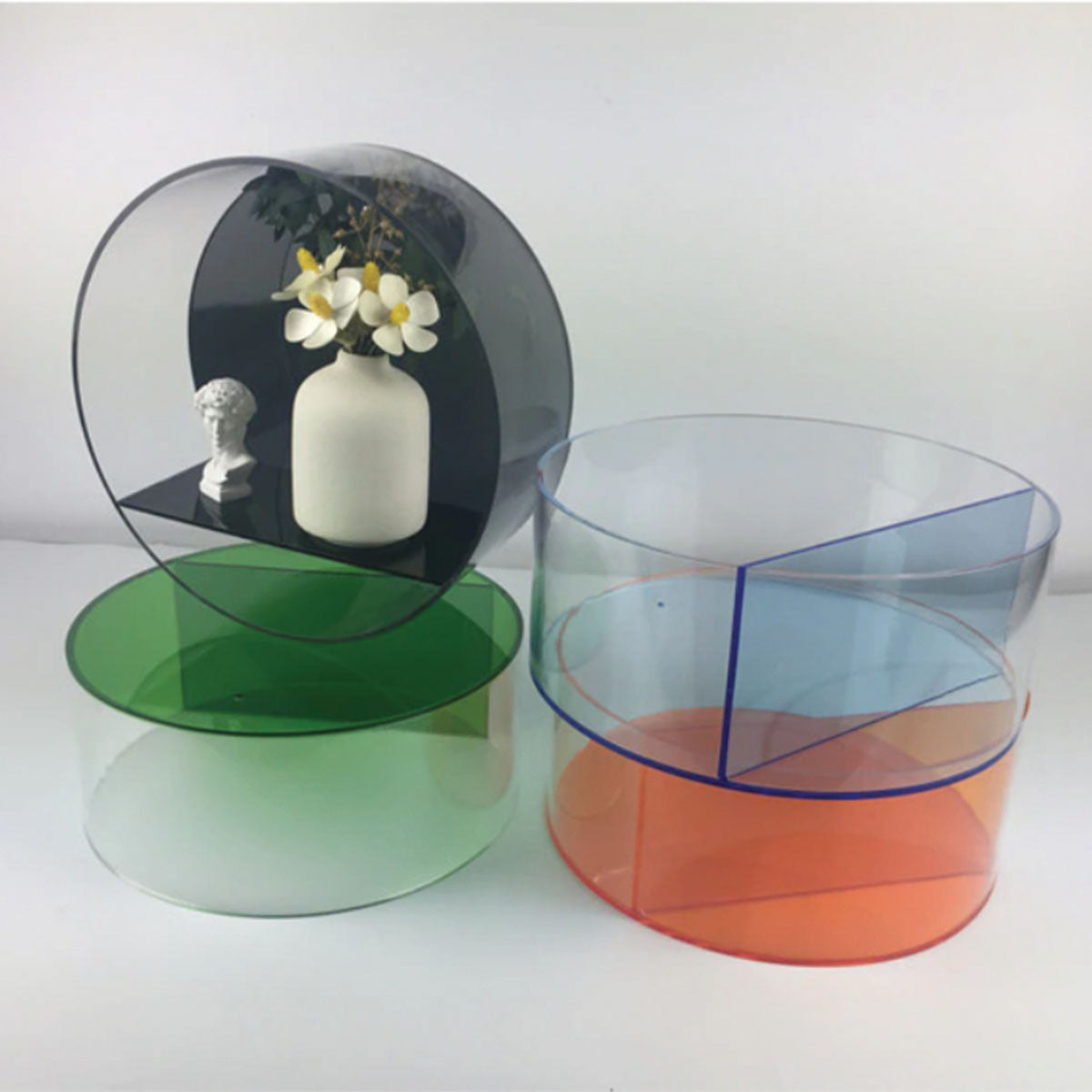 Acrylic display case | Transparent, durable, compact - Ideal for figures, bedrooms & entrance areas