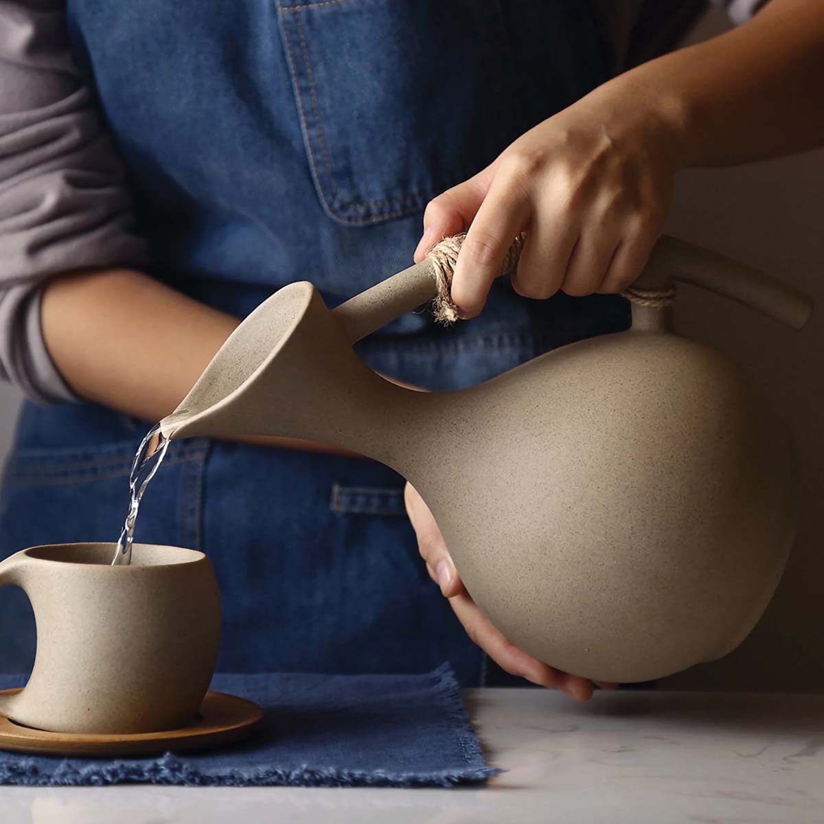 Handmade Ceramic Jugs | Modern Organic Drinkware