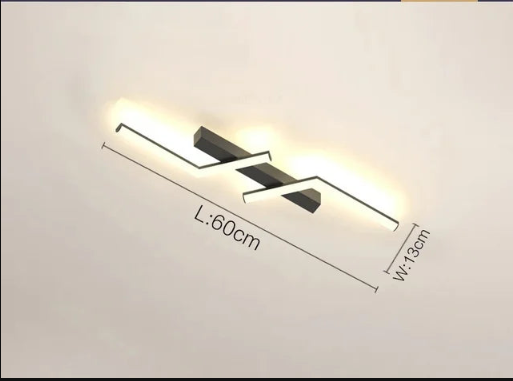 SleekGlow - Ceiling Light with LED Strip