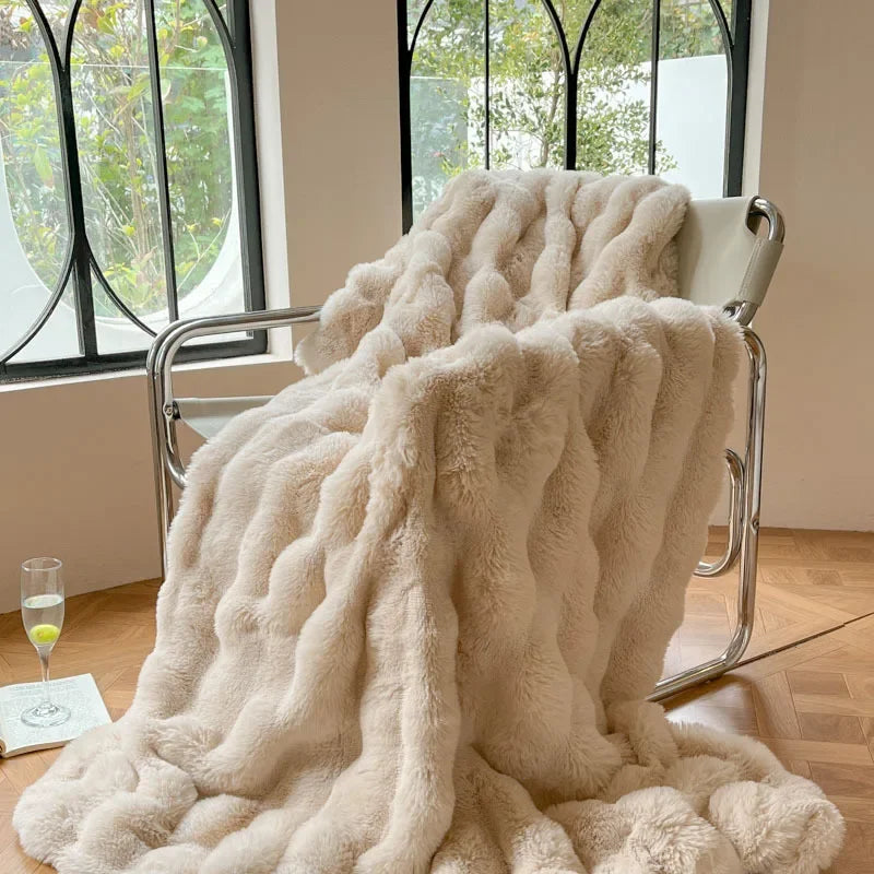 FurLuxe | Double-Sided Faux Fur Blanket