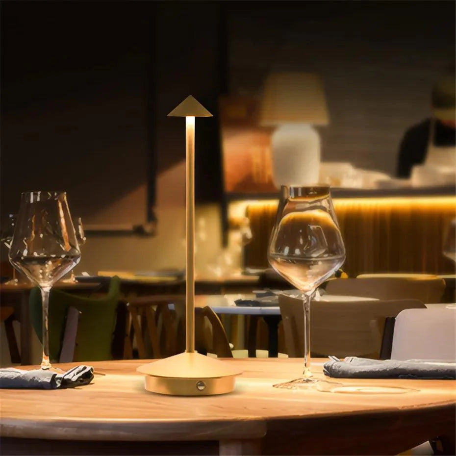 Wireless Table Lamp | Modern Design, Rechargeable, Sleek Lighting