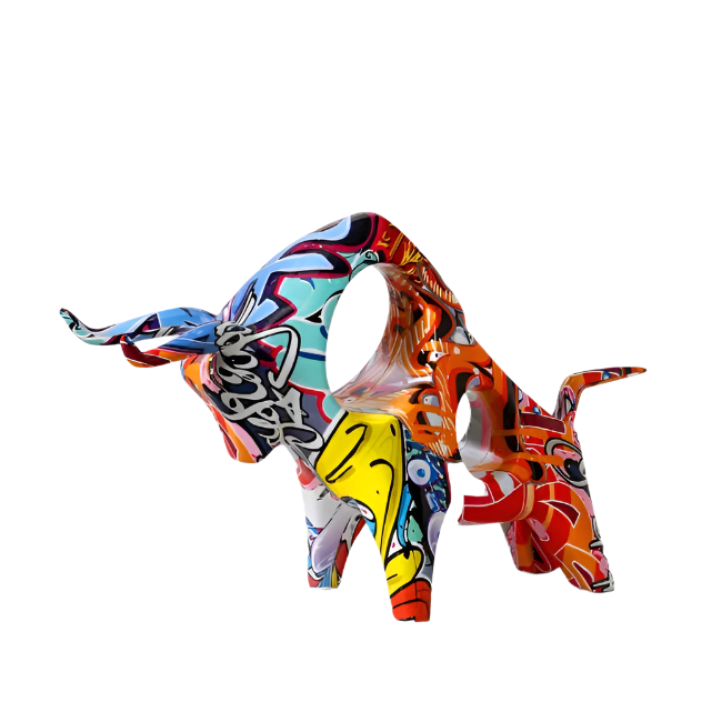 Toroh - Bull Figurines | Bold Artistic Decorative Sculptures