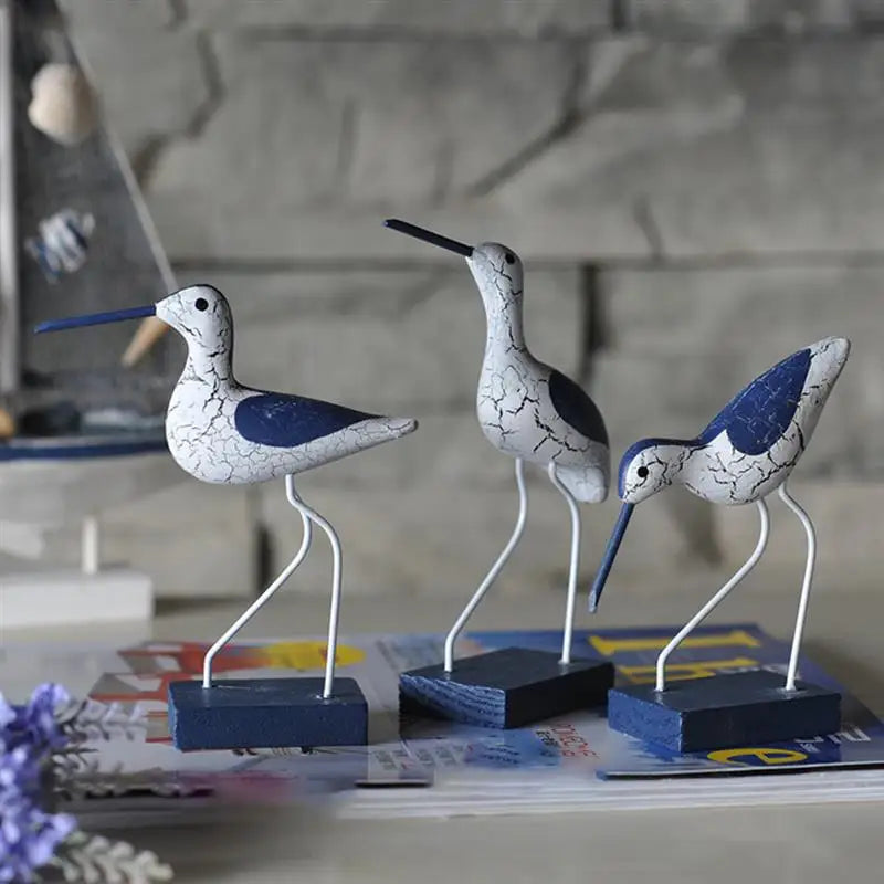 Mediterranean - Seabird Figurines | Elegant Coastal-Inspired Decor