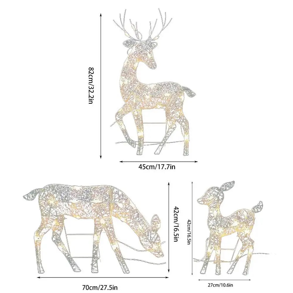 GlowingDeer | Reindeer Christmas Decoration