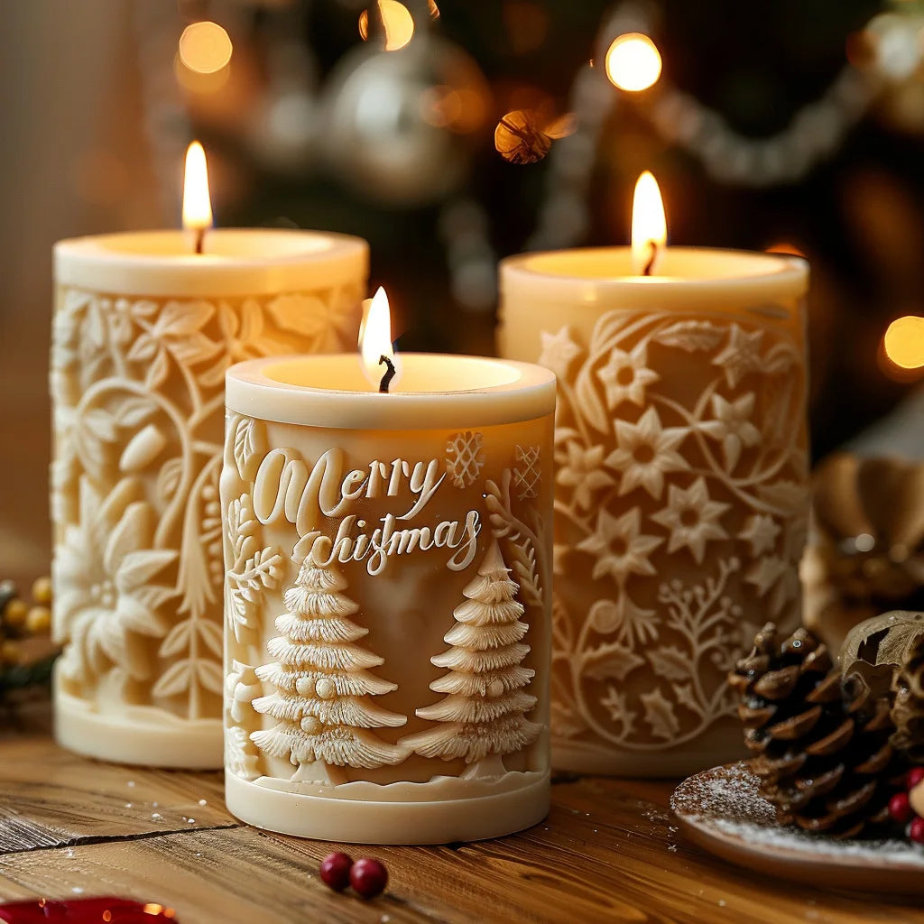 JoyMold – Elegant Christmas Cylinder Mold