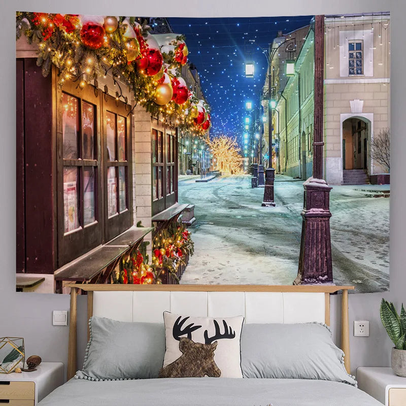 FestiveScape | Christmas Large Tapestry