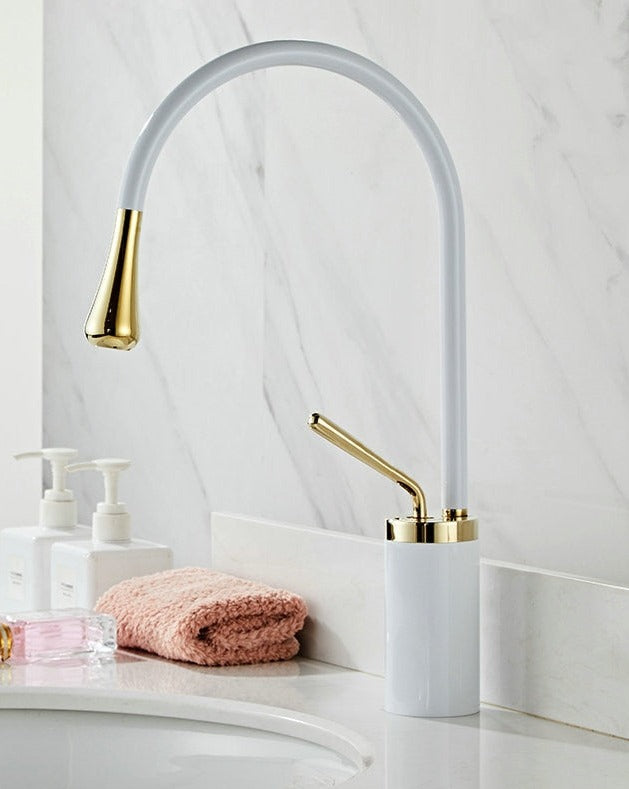 Drop Style Bathroom Sink Faucet | Sleek Modern Design and Functionality