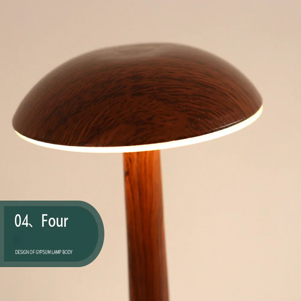 GlowShroom | Rechargeable Table Lamp