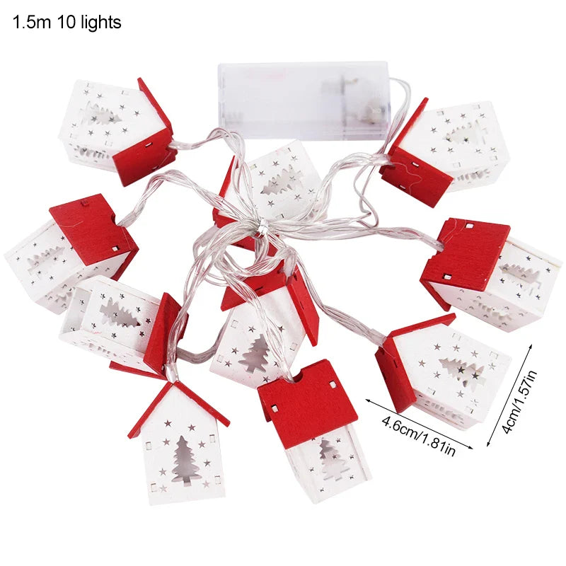 MerryHaven | Christmas LED Hanging House Decoration