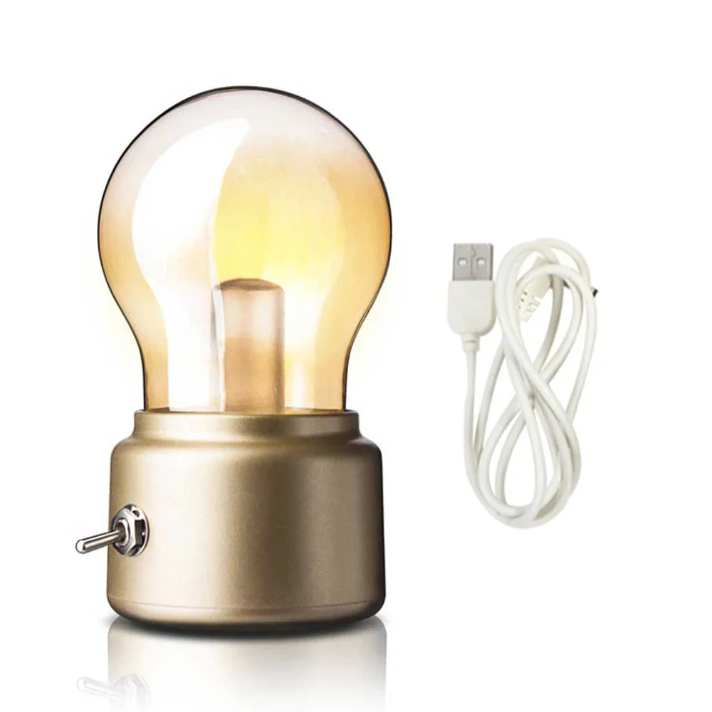 EliteLight | Retro USB Rechargeable Light Bulb