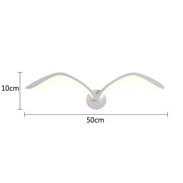 NordicNest - Seagull Glow Wall Light