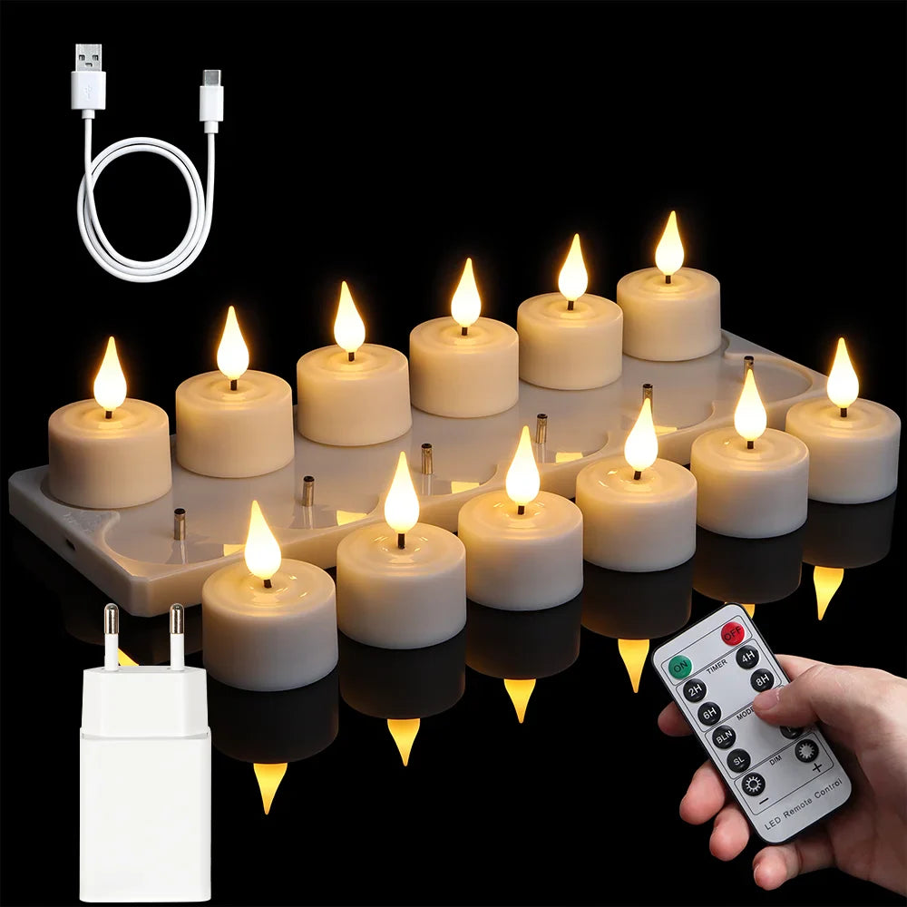 Flickerflex - Flickering Flameless Candles for Decoration